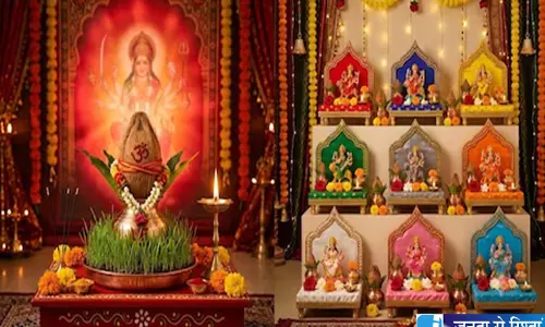 शारदीय नवरात्रि  घटस्थापना से विजयादशमी तक देखें पूरा शेड्यूल