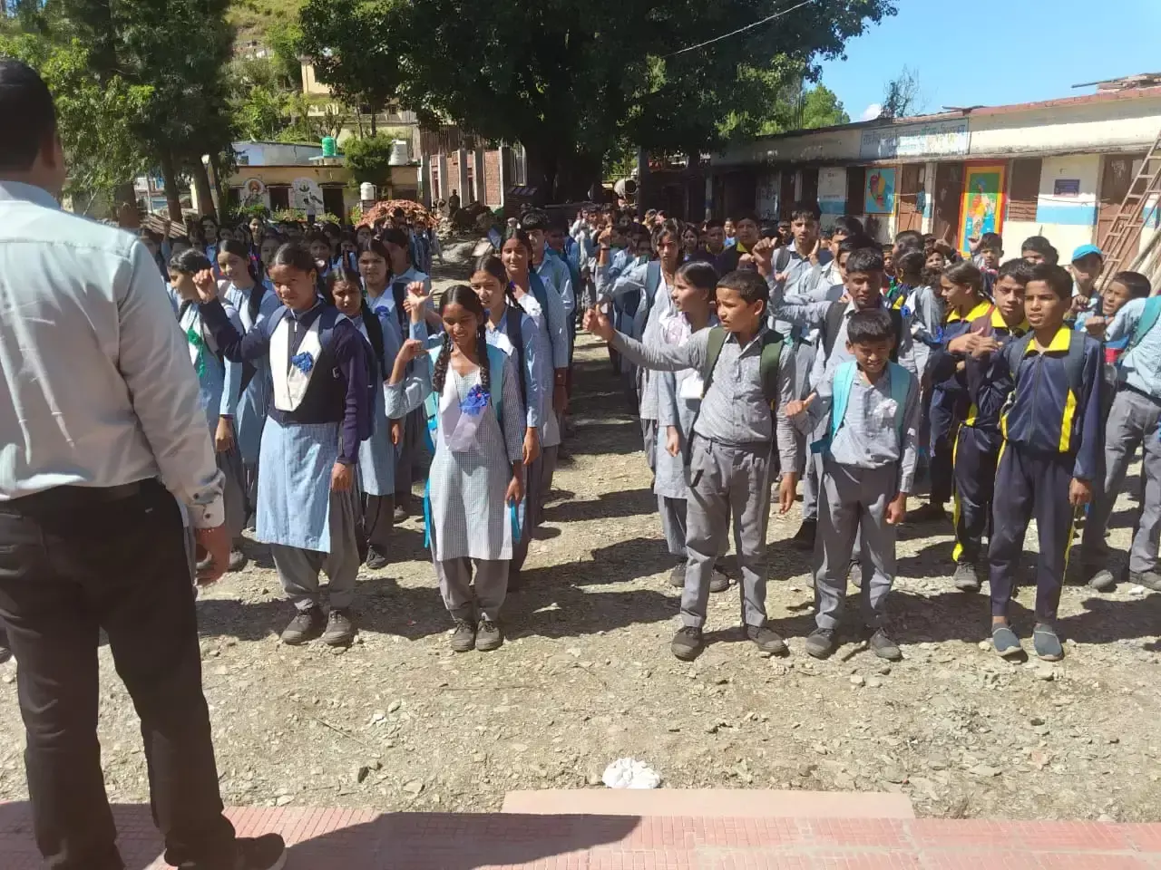 नशे के दुष्प्रभाव बताए, छात्रों ने लिया नशामुक्ति का संकल्प नशे के दुष्प्रभाव बताए, छात्रों ने लिया नशामुक्ति का संकल्प