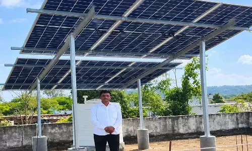 पीएम सूर्यघर मुफ्त बिजली योजना से होसीलाल साहू के घर आया हुआ रोशन