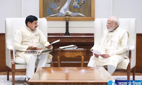 सेवा संकल्प अभियान की प्रगति पीएम मोदी को बताई