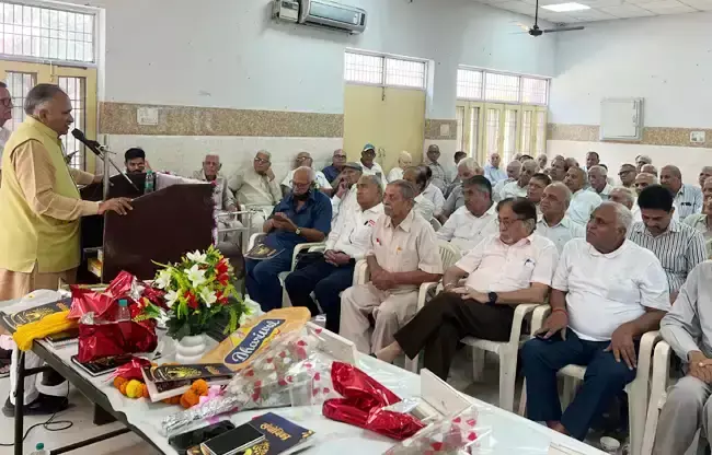सोनीपत में वृद्धजनों के सम्मान पर मेयर राजीव जैन ने दिया संदेश