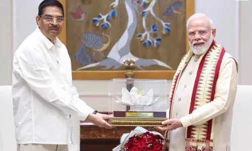 राज्यपाल हरि बाबू कंभमपति ने पीएम मोदी से की मुलाकात, विकास योजनाओं पर हुई चर्चा