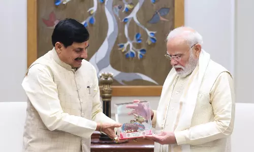मुख्यमंत्री मोहन यादव ने पीएम मोदी से की मुलाकात, विकास कार्यों पर हुई चर्चा
