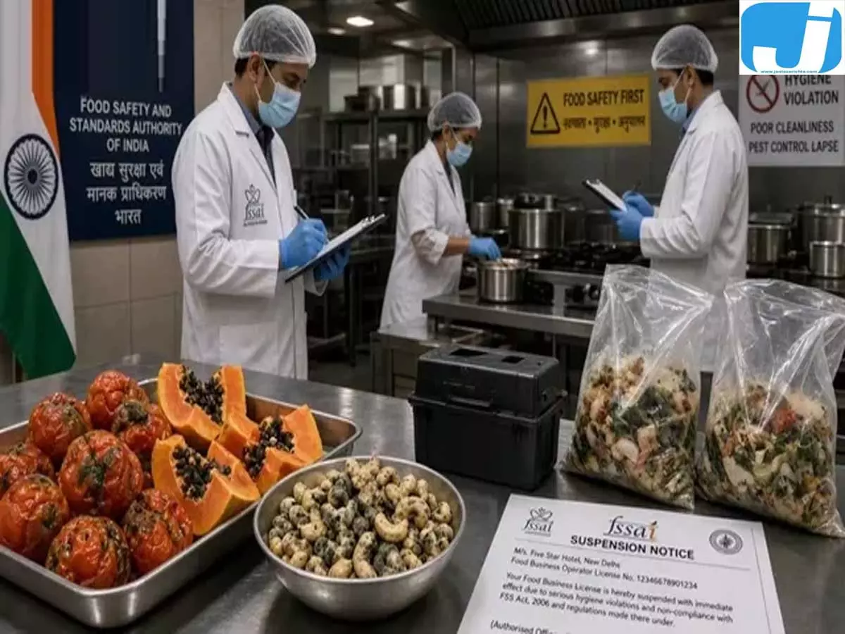 गंदगी और खराब खाद्य सामग्री पर कार्रवाई, सेवन सीज हॉस्पिटैलिटी का लाइसेंस सस्पेंड गंदगी और खराब खाद्य सामग्री पर कार्रवाई, सेवन सीज हॉस्पिटैलिटी का लाइसेंस सस्पेंड