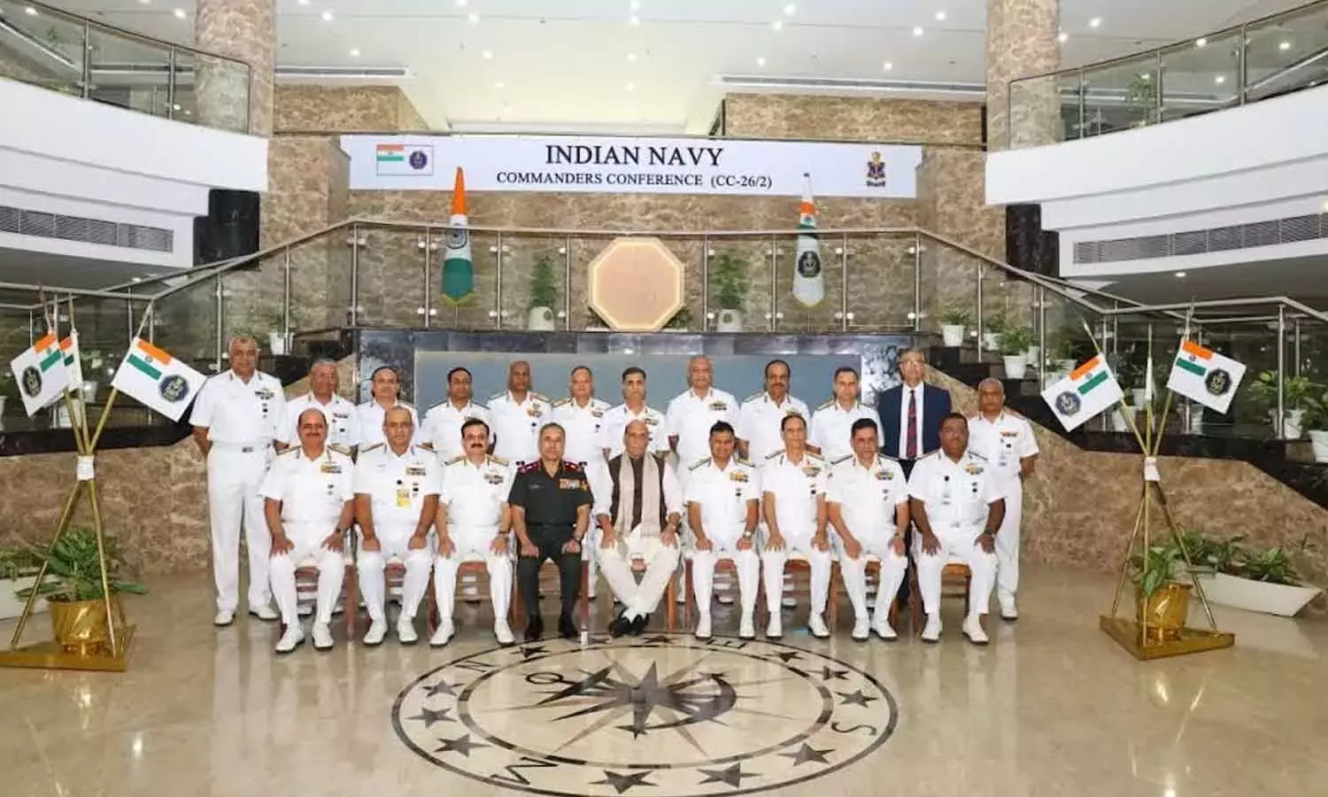 नौसेना कमांडरों का सम्मेलन भारतीय नौसेना के वरिष्ठ नेतृत्व को एक मंच पर विचार-विमर्श के लिए लाता है नौसेना कमांडरों का सम्मेलन भारतीय नौसेना के वरिष्ठ नेतृत्व को एक मंच पर विचार-विमर्श के लिए लाता है