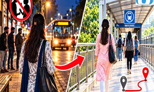 सड़क और मेट्रो में बदसलूकी से परेशान महिलाएं, सुरक्षा को लेकर बढ़ी चिंता सड़क और मेट्रो में बदसलूकी से परेशान महिलाएं, सुरक्षा को लेकर बढ़ी चिंता