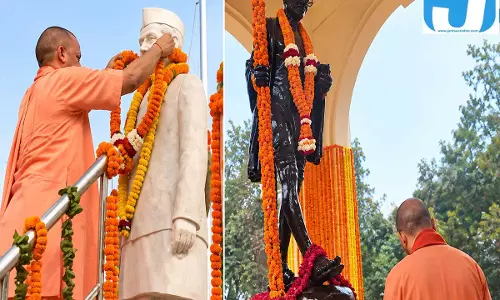 CM योगी ने गांधी और शास्त्री को किया नमन, देशवासियों को दी जयंती की शुभकामनाएं
