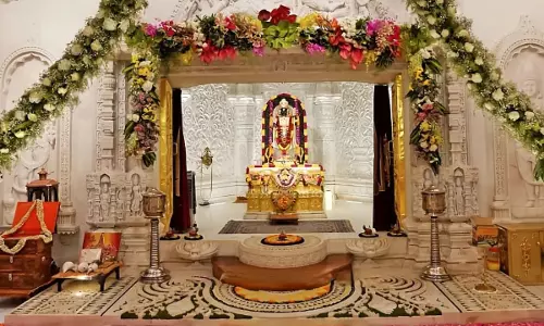 राम मंदिर में बदली आरती की परंपरा, अब 51 की जगह नौ बत्तियों से होगी आरती