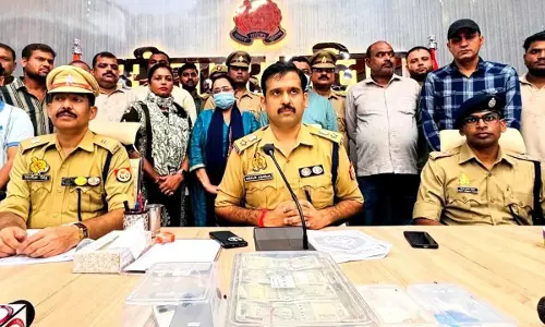 फर्राटेदार अंग्रेजी बोलकर करते थे ठगी, सीतापुर में पकड़े गए पति-पत्नी