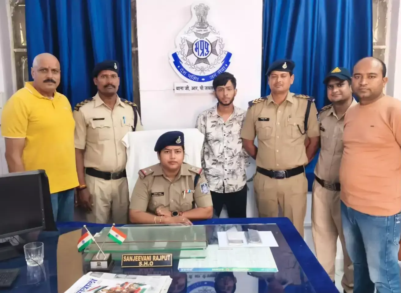 जबलपुर में मोबाइल चोरी के आरोपित को किया गिरफ्तार