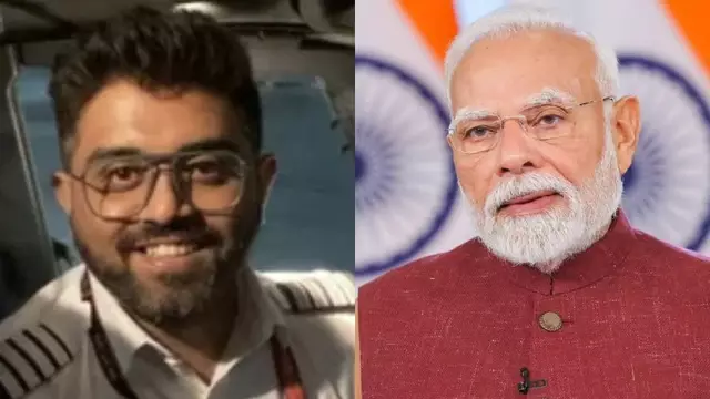 PM मोदी ने फ्लाईदुबई के घायल पायलट स्मित मच्छार से की बात, बोले- हनुमान चालीसा ने दी हिम्मत