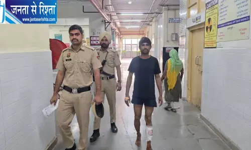 पलवल में गोतस्करों से पुलिस की मुठभेड़, एक बदमाश घायल होकर गिरफ्तार