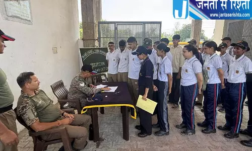 14 हरियाणा बटालियन एनसीसी का प्रशिक्षण शिविर यमुनानगर में शुरू