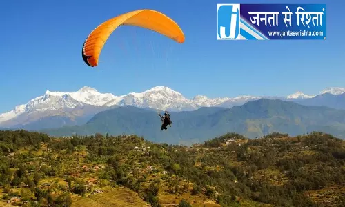 पैराग्लाइडिंग से पालमपुर पर्यटन को बढ़ावा