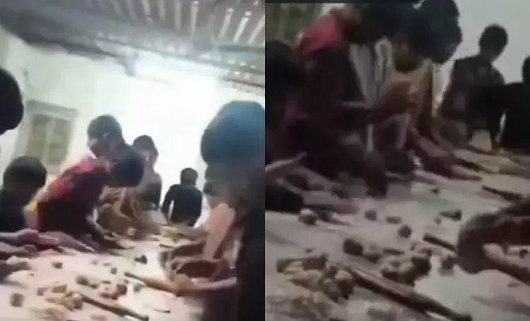 Telangana: बीसी गुरुकुल हॉस्टल में खाना बनाते दिखे छात्र, वीडियो हुआ वायरल
