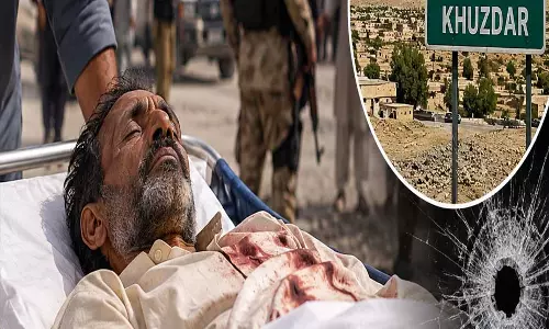 खुज़दार में गोलीबारी में घायल किसान की मौत खुज़दार में गोलीबारी में घायल किसान की मौत