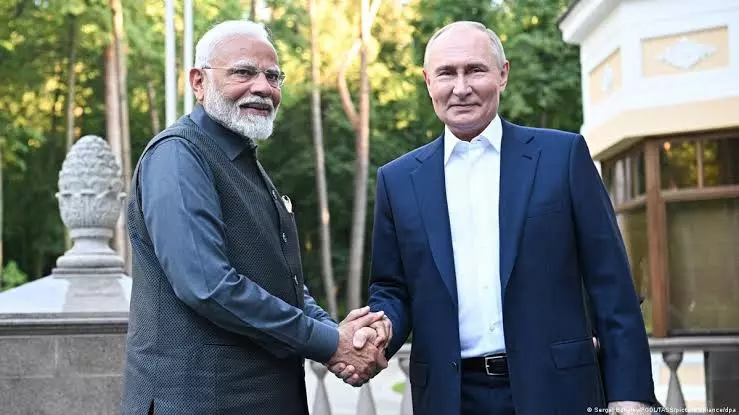 यूक्रेन युद्ध खत्म कराने की कोशिशों पर पुतिन ने PM मोदी को कहा धन्यवाद, बोले- उनके पास अच्छे सुझाव.. यूक्रेन युद्ध खत्म कराने की कोशिशों पर पुतिन ने PM मोदी को कहा धन्यवाद, बोले- उनके पास अच्छे सुझाव..