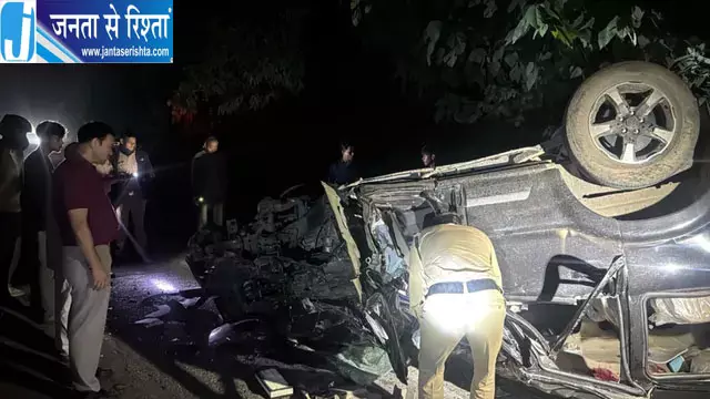 काशीपुर-बुआखाल हाईवे पर डंपर और स्कॉर्पियो की टक्कर, एक की मौत, पत्नी घायल काशीपुर-बुआखाल हाईवे पर डंपर और स्कॉर्पियो की टक्कर, एक की मौत, पत्नी घायल