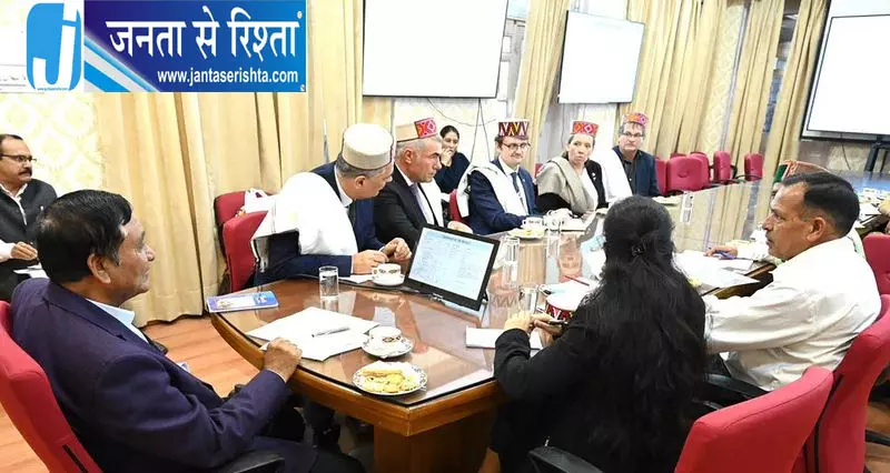 न्यूजीलैंड प्रतिनिधिमंडल ने मंत्री नेगी से की मुलाकात न्यूजीलैंड प्रतिनिधिमंडल ने मंत्री नेगी से की मुलाकात