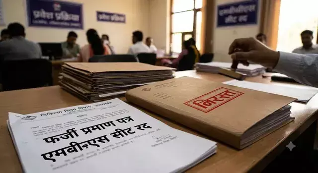 फर्जी शैक्षणिक प्रमाणपत्र मिलने पर 10 शिक्षकों की सेवाएं समाप्त, शिक्षा विभाग में मचा हड़कंप फर्जी शैक्षणिक प्रमाणपत्र मिलने पर 10 शिक्षकों की सेवाएं समाप्त, शिक्षा विभाग में मचा हड़कंप
