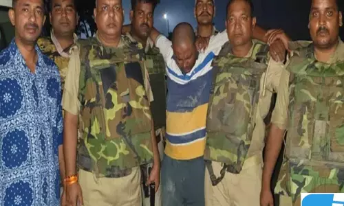 पुलिस से मुठभेड़ में एक के पैर में लगी गोली, दो गिरफ्तार