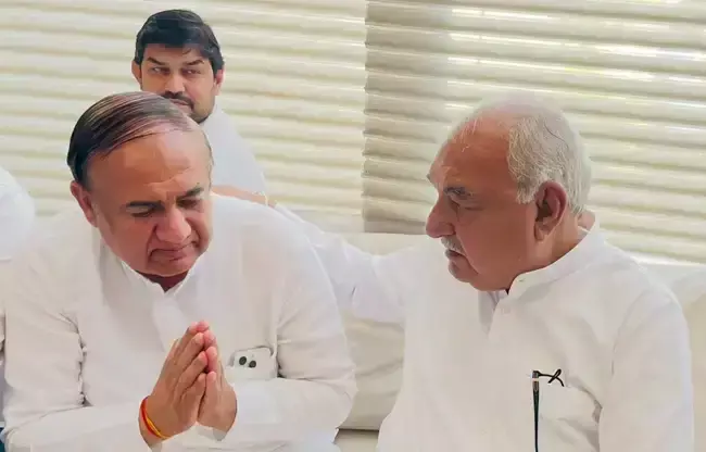 हुड्डा ने चुनाव आयोग व भाजपा पर साधा निशाना, लगाए मिलीभगत के आरोप