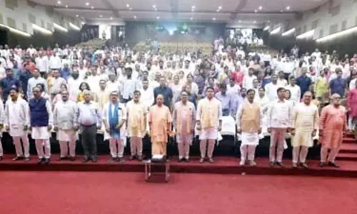 ‘नमो सेवा’ कार्यक्रम में सीएम योगी का विपक्ष पर हमला