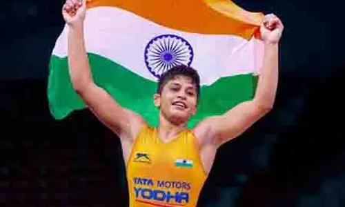 एशियन गेम्स 2026: अंतिम और अमन ने हासिल फाइनल का टिकट, ब्रॉन्ज मेडल के लिए खेलेंगे सागर-दीपक एशियन गेम्स 2026: अंतिम और अमन ने हासिल फाइनल का टिकट, ब्रॉन्ज मेडल के लिए खेलेंगे सागर-दीपक