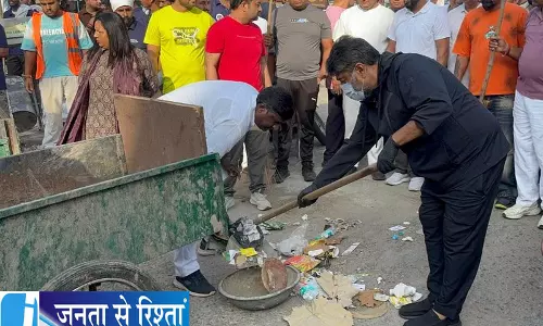 अंबाला में गांधी जयंती पर बड़ा स्वच्छता अभियान अंबाला में गांधी जयंती पर बड़ा स्वच्छता अभियान