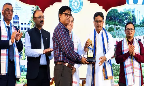 त्रिपुरा विश्वविद्यालय ने डॉ. प्रताप चंद्र आचार्य को दोहरे सम्मान से नवाजा