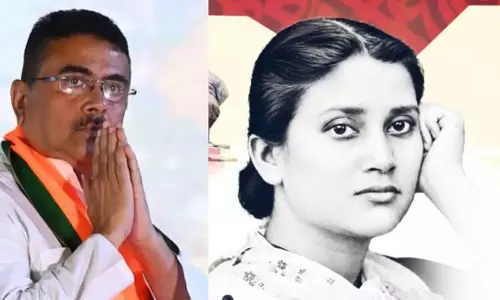 कादम्बिनी गांगुली की पुण्यतिथि पर शुभेंदु अधिकारी ने दी श्रद्धांजलि