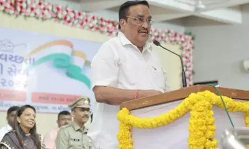 स्वच्छ भारत दिवस पर नवसारी पहुंचे केंद्रीय मंत्री सीआर पाटिल