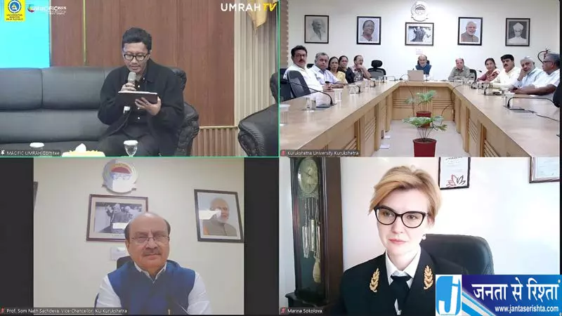 कुरुक्षेत्र विश्वविद्यालय VC ने समुद्री प्रशासन पर जोर दिया कुरुक्षेत्र विश्वविद्यालय VC ने समुद्री प्रशासन पर जोर दिया