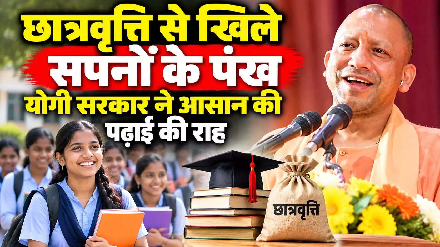 छात्रवृत्ति से खिले सपनों के पंख, योगी सरकार ने आसान की पढ़ाई की राह छात्रवृत्ति से खिले सपनों के पंख, योगी सरकार ने आसान की पढ़ाई की राह