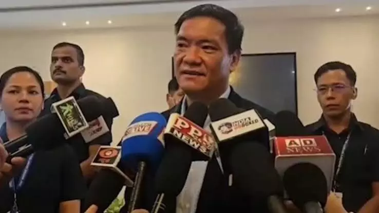 अरुणाचल CM की सफाई: यह कोई बांध नहीं, विरोधियों को दिया चर्चा का न्योता अरुणाचल CM की सफाई: यह कोई बांध नहीं, विरोधियों को दिया चर्चा का न्योता
