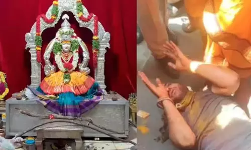 Hyderabad मंदिर मामले में हिरासत, परिवार का बड़ा दावा