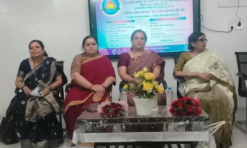 ‘एक कदम समानता की ओर’, लैंगिक संवेदनशीलता पर छात्राओं को किया जागरूक ‘एक कदम समानता की ओर’, लैंगिक संवेदनशीलता पर छात्राओं को किया जागरूक