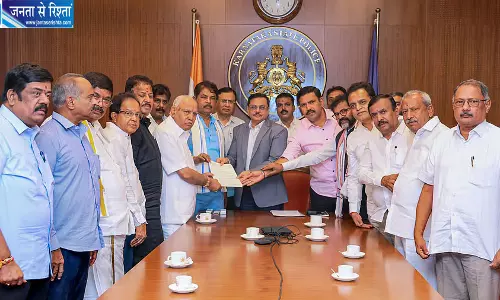 SIR पर BJP की DGP से मुलाकात SIR पर BJP की DGP से मुलाकात