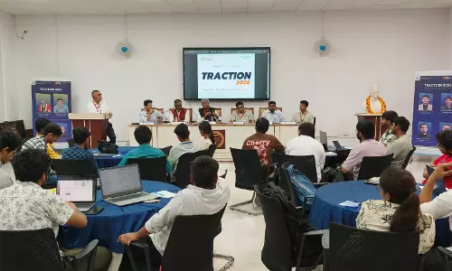 Traction 2026 में आइडिया से बिजनेस तक का मिला मंत्र Traction 2026 में आइडिया से बिजनेस तक का मिला मंत्र