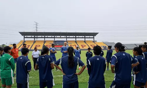 भारत U17 महिला टीम की एशियन कप क्वालिफायर में चुनौती भारत U17 महिला टीम की एशियन कप क्वालिफायर में चुनौती