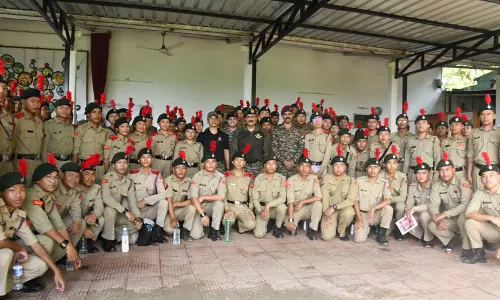 मिजोरम के 83 NCC कैडेट्स को CIJWS में विशेष प्रशिक्षण मिजोरम के 83 NCC कैडेट्स को CIJWS में विशेष प्रशिक्षण