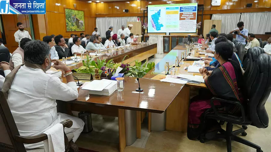 कर्नाटक ने सूखे से राहत के लिए 7,142 करोड़ मांगे, NDRF नियमों के तहत केंद्र से सहायता की मांग कर्नाटक ने सूखे से राहत के लिए 7,142 करोड़ मांगे, NDRF नियमों के तहत केंद्र से सहायता की मांग