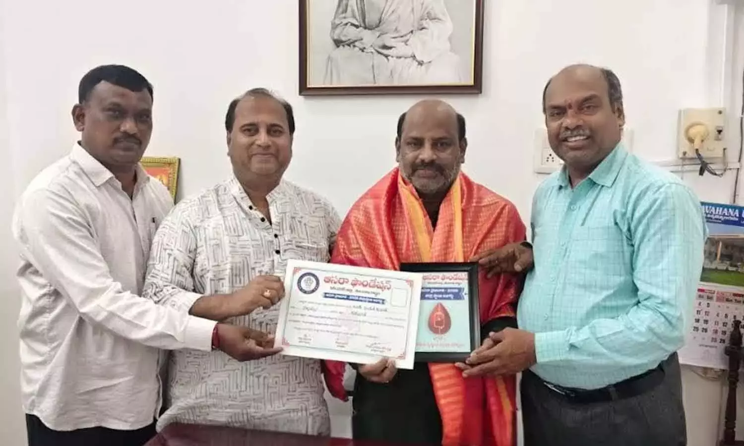 बंदी संपत कुमार को आसरा प्राणदाता-2026 पुरस्कार मिला बंदी संपत कुमार को आसरा प्राणदाता-2026 पुरस्कार मिला