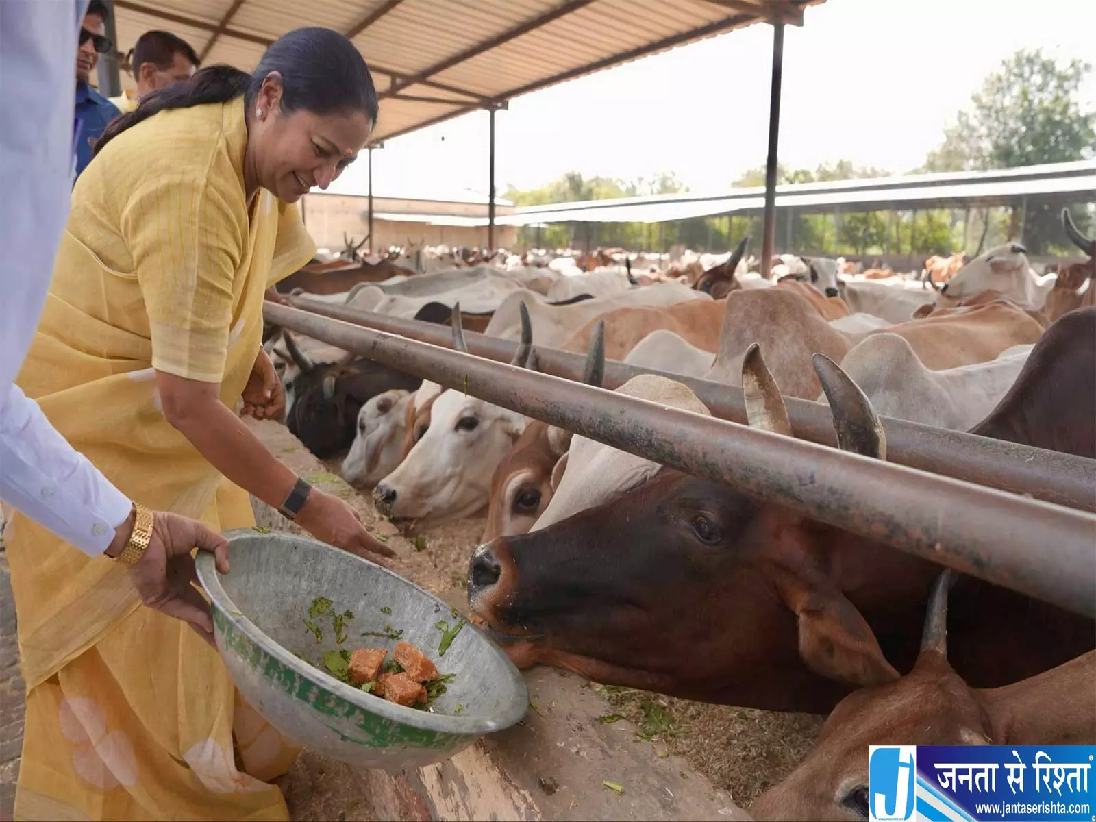 हरेवली गौशाला में CM रेखा गुप्ता सोलर प्लांट का किया उद्घाटन हरेवली गौशाला में CM रेखा गुप्ता सोलर प्लांट का किया उद्घाटन