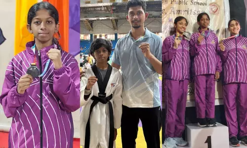 नेशनल ताइक्वांडो में हैदराबाद की बेटी का कमाल नेशनल ताइक्वांडो में हैदराबाद की बेटी का कमाल
