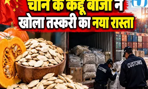 नेपाल बॉर्डर पर तस्करी का नया तरीका, टैंकर में छिपाए 13 हजार किलो चीनी कद्दू बीज नेपाल बॉर्डर पर तस्करी का नया तरीका, टैंकर में छिपाए 13 हजार किलो चीनी कद्दू बीज