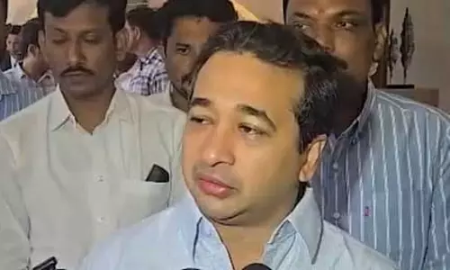 उद्धव ठाकरे और दिमाग का कोई संबंध नहीं, चुनाव आयोग पर सवाल उठाने पर भड़के नितेश राणे