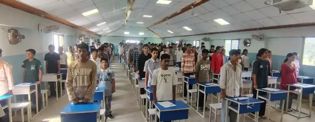 एबीवीपी की प्रतियोगिता में उमड़ी छात्रों की भीड़