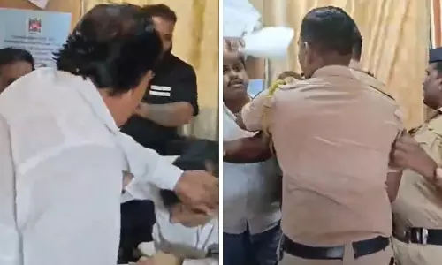 कल्याण रेलवे स्टेशन पर डिप्टी स्टेशन मास्टर से कथित मारपीट
