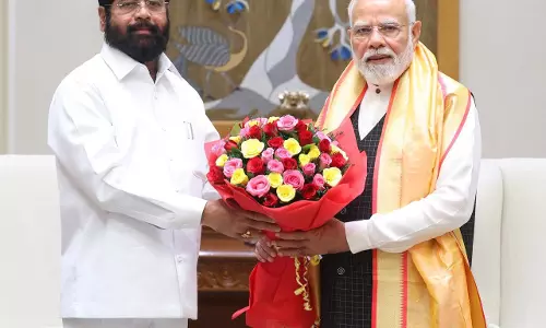 पीएम मोदी से मिले महाराष्ट्र के डिप्टी CM एकनाथ शिंदे